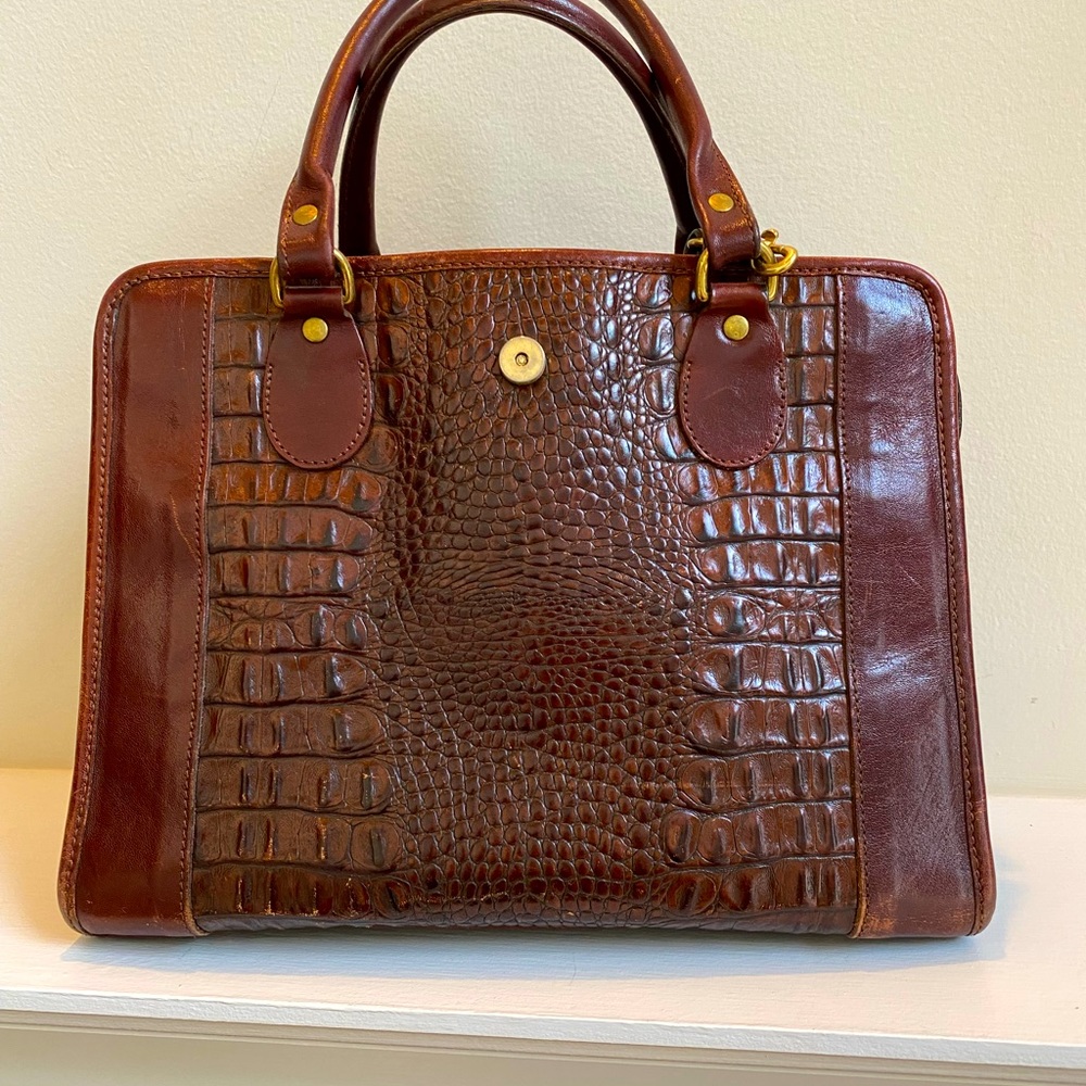Brahmin leather handbag
